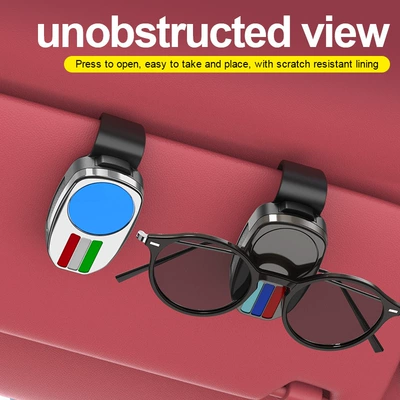 Clip Card Holder, Car Glasses Clip/Bill Clip