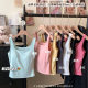 Spring and Summer Basic American Style Wide Shoulder Camisole Vest Women's Cotton Solid Color Elastic Slimming Inner Wearing Outer Wearing Beautiful Back