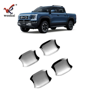 Suitable for Byd Shark 6 Shark Pickup Modified Car Door Bowl Decoration Anti-Scratch Sticker Supplies Accessories (Other Automotive Exterior Supplies) - electroplated-mirror