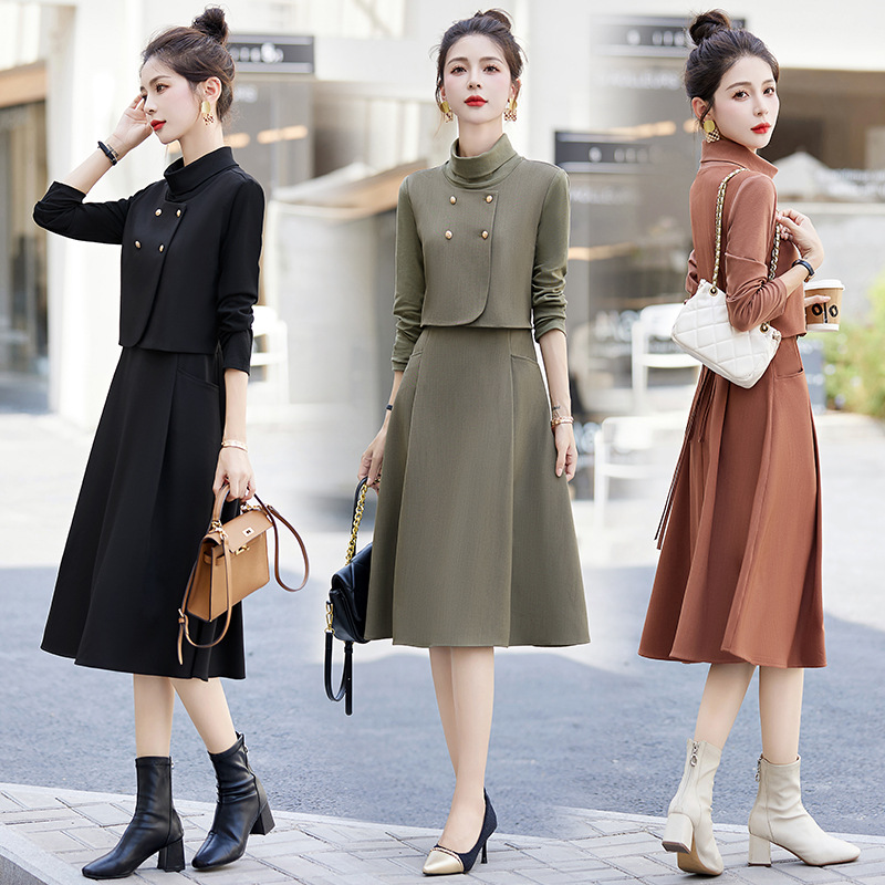 C9762 1590K ÁO VEST NỮ HANTDC VEST DÀI TAY CẢ BỘ 3 MÓN MÙA XUÂN THU ĐÔNG THỜI TRANG NỮ G04 SẢN PHẨM MỚI
