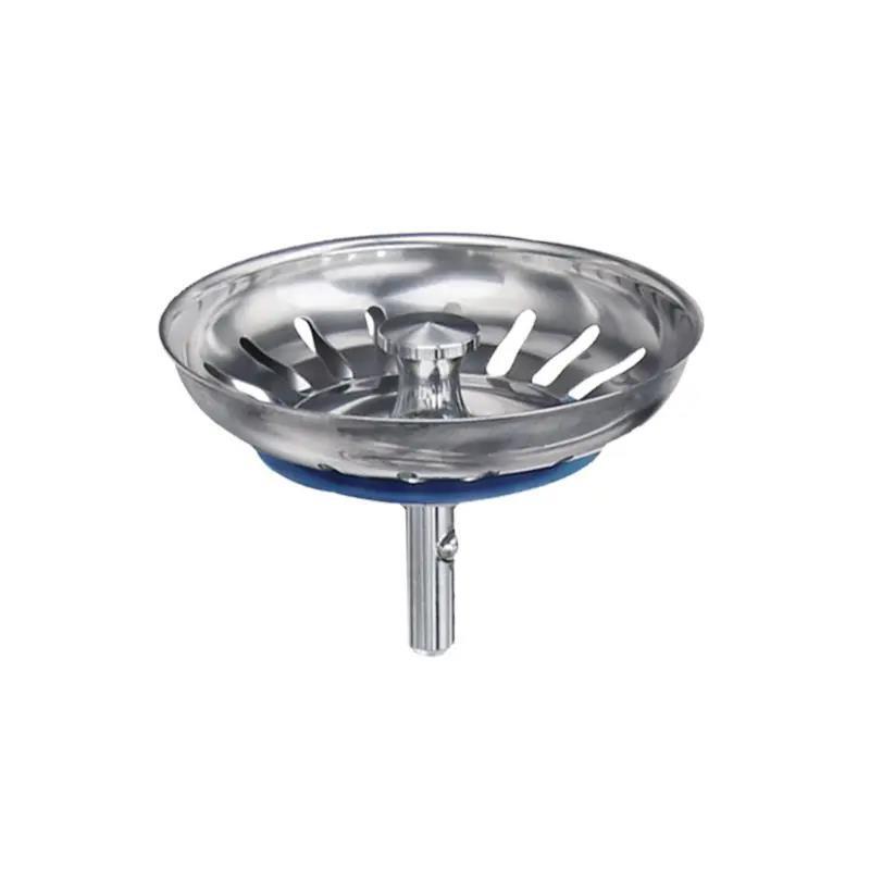 Kitchen Sink Filter Basket 304 Stainless Steel Drain Plug Dishwashing Sink Filter 78-80 Sink Basket Accessories