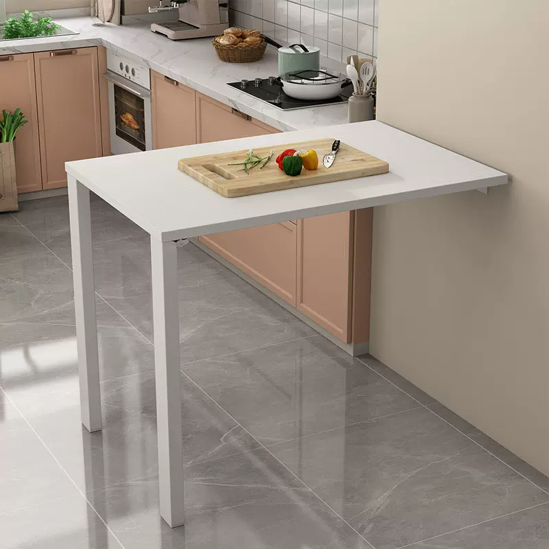 墙面折叠吧台挂墙式折叠桌折叠餐桌新款挂壁式桌子