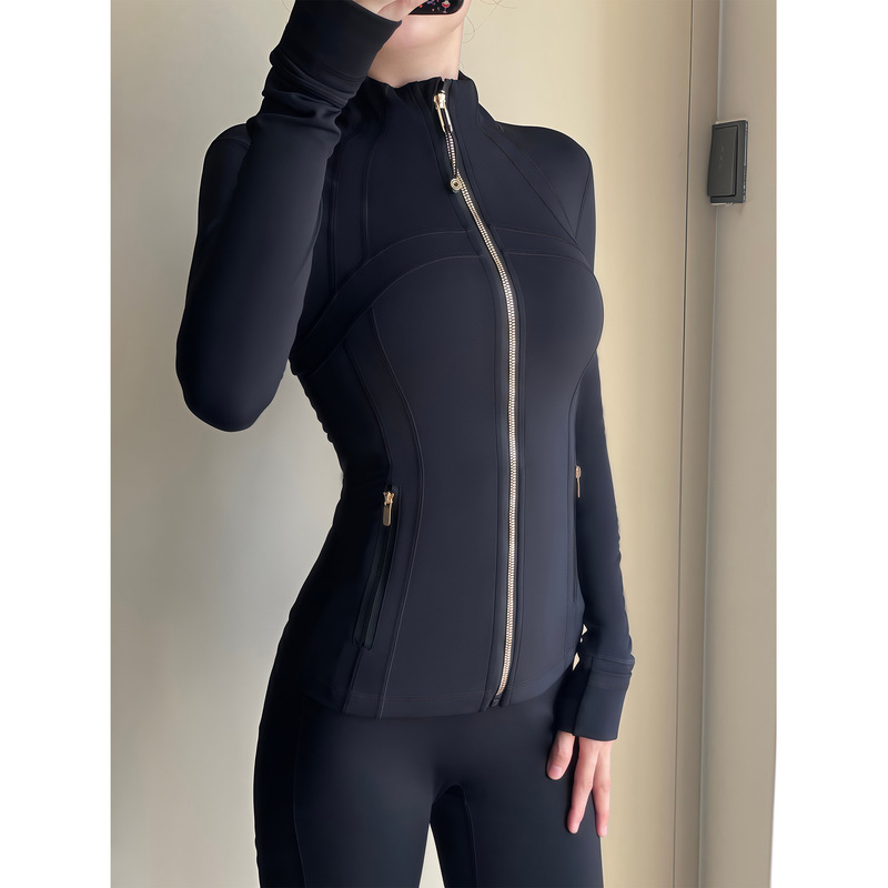 Big Brand Style Yoga Top, Slim Fit Jacket, Long Sleeve Sports Casual Fitness Women's Coat Big Brand Style Yoga Top, Slim Fit Jacket, Long Sleeve Sports Casual Fitness Women's Coat