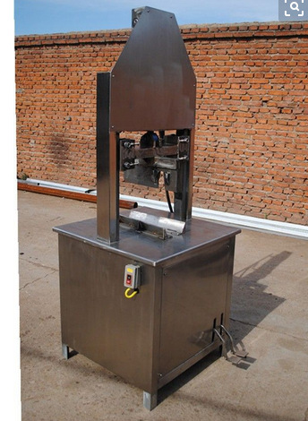 供应猪头劈半锯 猪头分板机 猪屠宰生产线设备