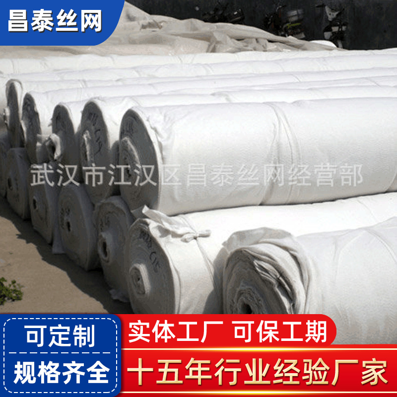 【企业集采】土工布道路养护毯纺粘长丝土工布渗水过滤短丝土工布