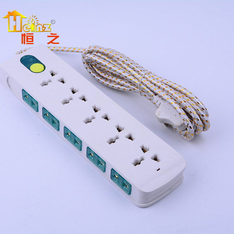 Guangdong 375 con interruptor multi-jack multi-inserción práctica de alta potencia placa de conexión fábrica de placa de conexión al por mayor