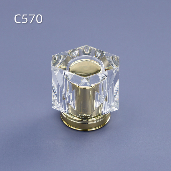 transparent glass perfume