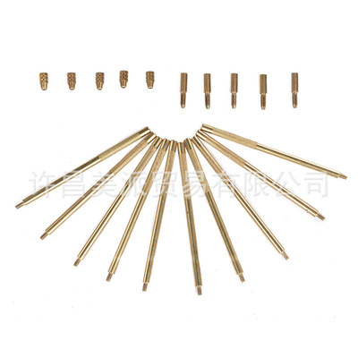 手织假发钩针 手勾金属手柄 编织辅料工具 纯铜钩针现货批发|ru