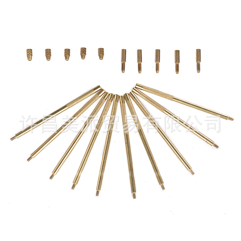 手织假发钩针 手勾金属手柄 编织辅料工具 纯铜钩针现货批发|ru