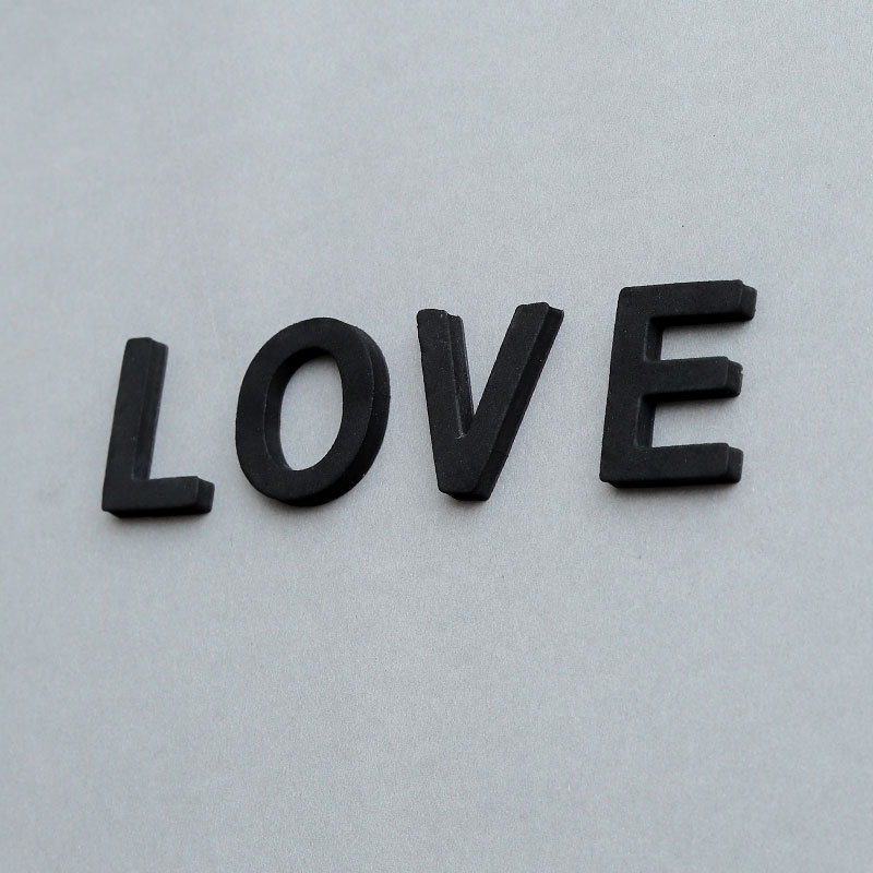 创意字母冰箱贴love卡通动漫我爱我家Welcom兔子冰箱贴入户门装饰|undefined
