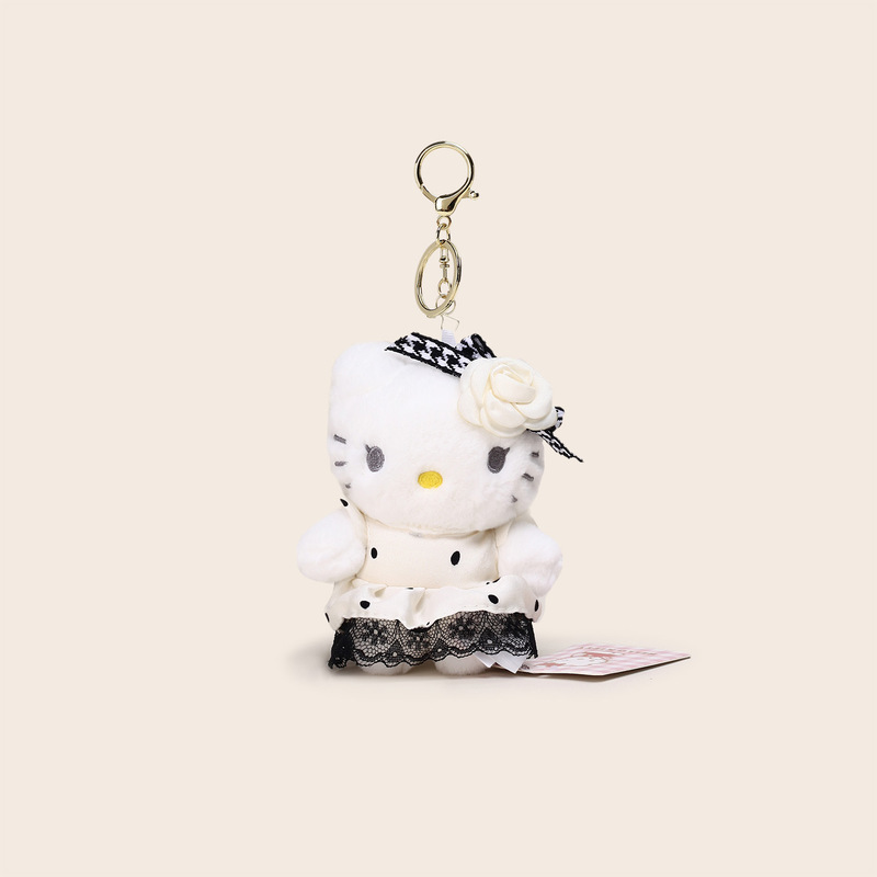 本物の正規品サンリオハローキティレーススカートぬいぐるみペンダントかわいい小さなペンダント人形卸売|undefined