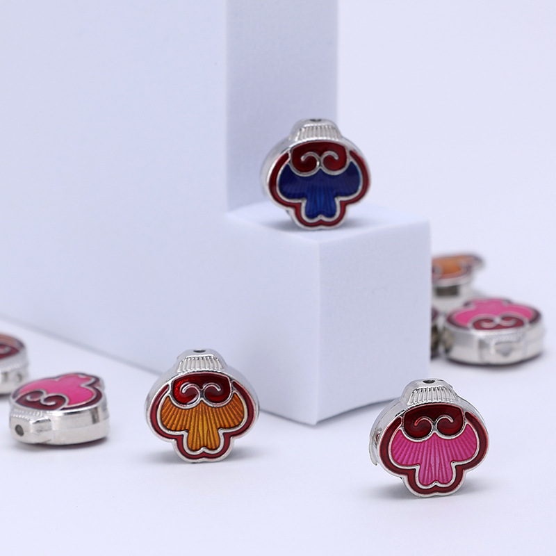 祥云流苏吊穗帽子配件DIY CCB流苏滴油帽子 颜色可更改详情5