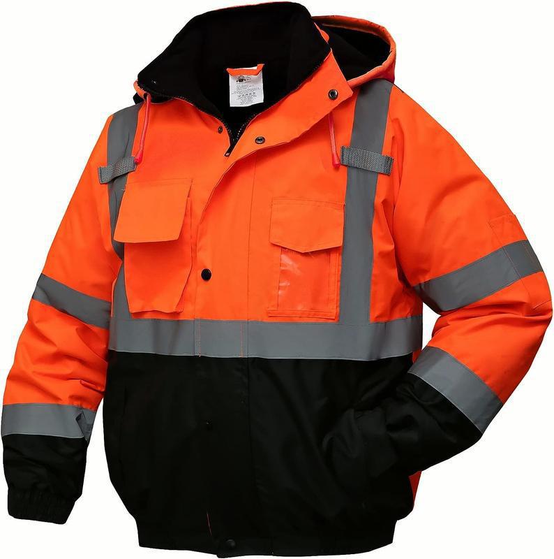 ④L 130 Safety Reflective Jackets for work Waterproof Class