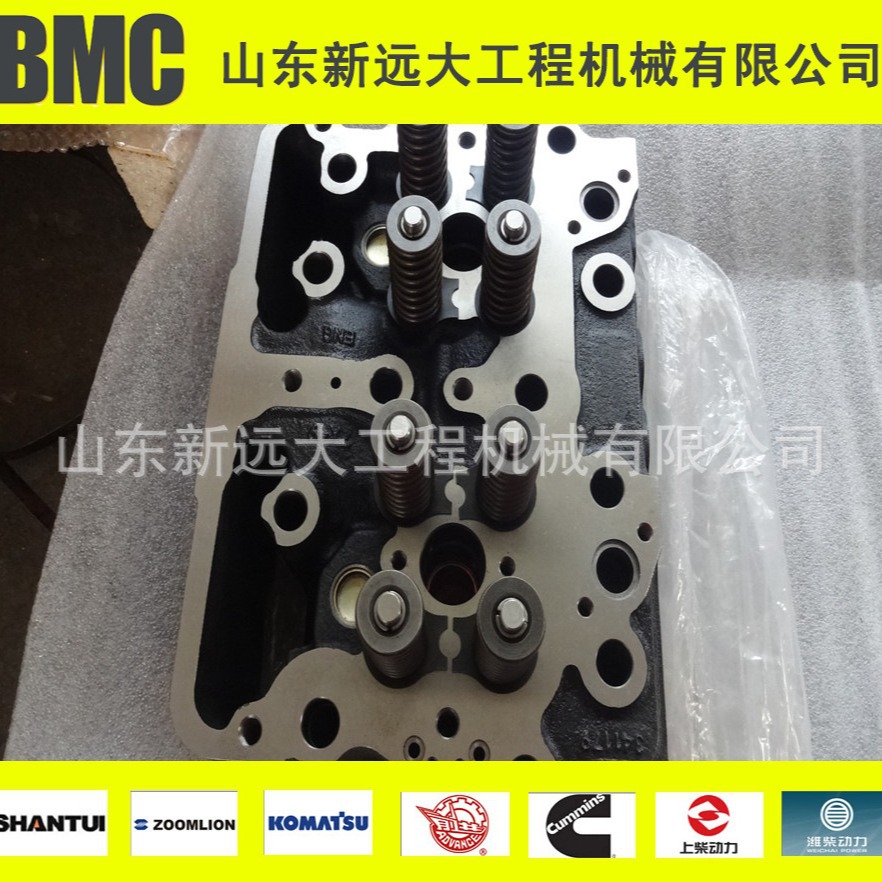 汽缸盖现货 山推配件气缸盖3027340 大量推土机配件批发