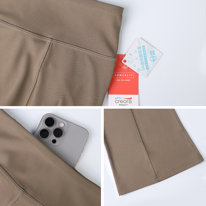 Pantalones de cintura alta de mujer Wiman, pantalones de cintura alta de mujer, pantalones de yoga delgados deportivos y casuales.