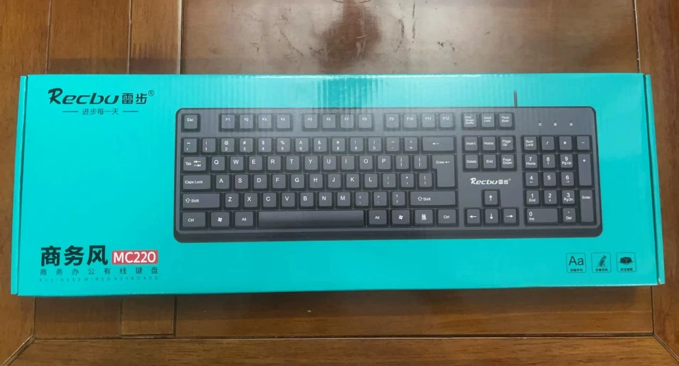 雷步 Keyboard, mouse, set, waterproof laptop for office, business version