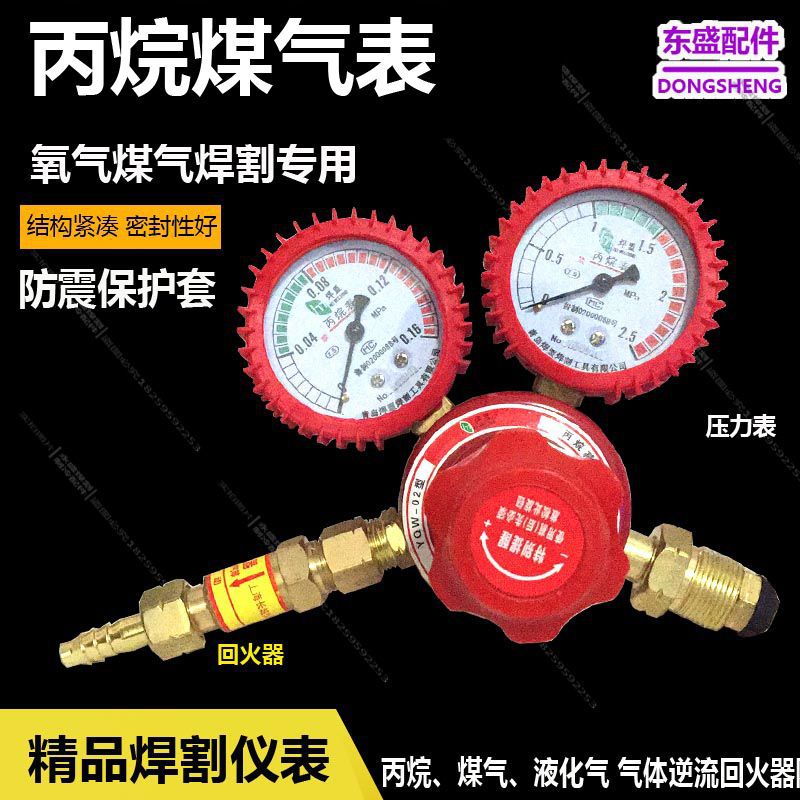 丙烷煤气回火防止器减压器 液化石油气回火器 丙烷表止火阀回火阀