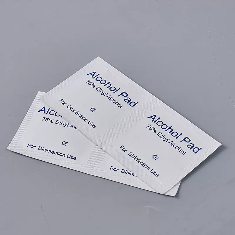 精灵耳贴配套酒精棉片一次性清洁消毒棉片单独包装