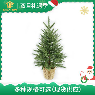 New Mini Christmas Tree Package Cross-Border Hot Selling 45Cm/60Cm Green Christmas Tree Christmas Decorations