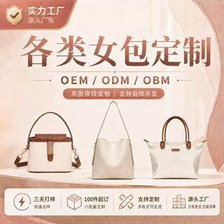 源头工厂女包OEM小批量定制新款手提包生产加工批发跨境外贸