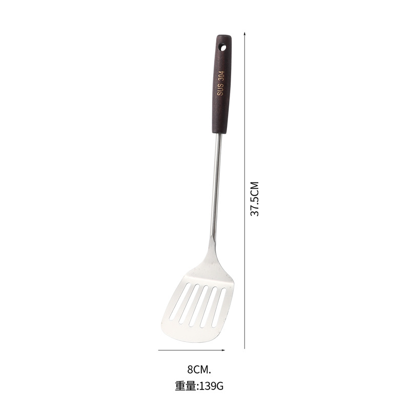 304 고대 나무 손잡이 주걱
