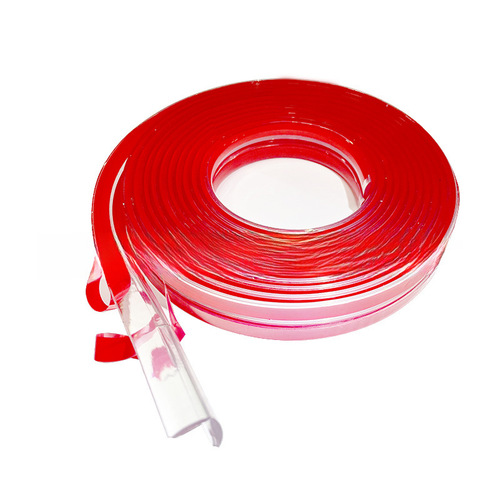 Transparent anti-collision strip for furniture, wood table edge banding corner anti-collision protection strip, child glass protection edge strip without adhesive