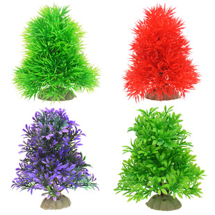 Fish tank aquarium decoration simulation aquatic plants aquarium landscaping fake aquatic plants decoration plastic fake flowers and plants ornaments wholesale