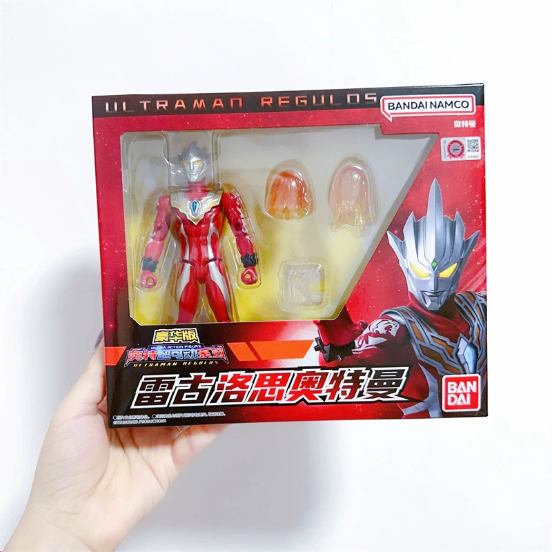 Bandai, Ultra, подвижный Ultraman Tiga, кукла, игрушка, роскошное издание