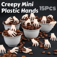 跨境 Halloween Horror Mini Plastic Hands 万圣节手部趣味摆件