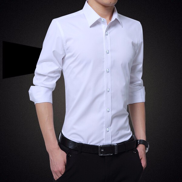 Warm trend solid color universal shirt all-season