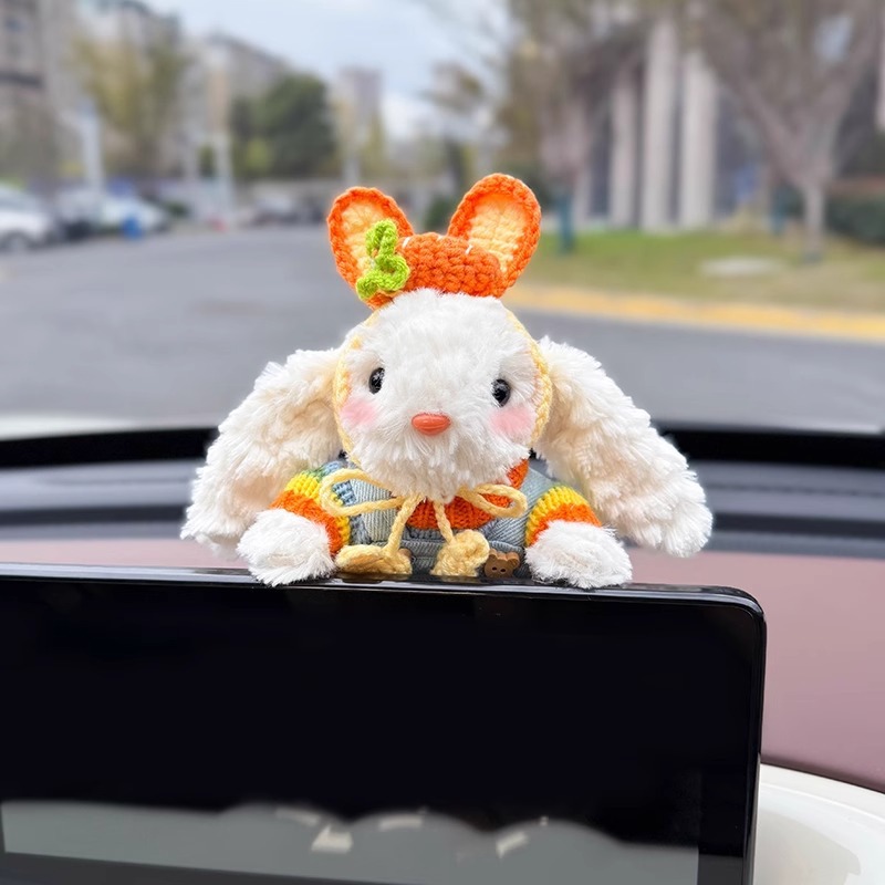 Decoración del automóvil 2025 Pantalla de control central del automóvil Muñeca de fiesta Pantalla de visualización Decoración de pantalla Accesorios de automóvil Muñeca linda