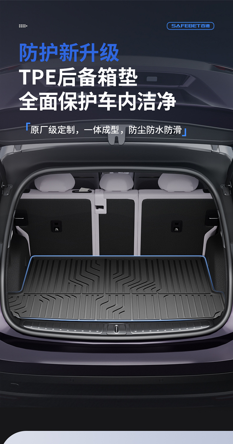 Suitable for Nio Es6 Ec6 Et5 Et5T Et9 Es8 Es9 Special Tpe Car Trunk Mat