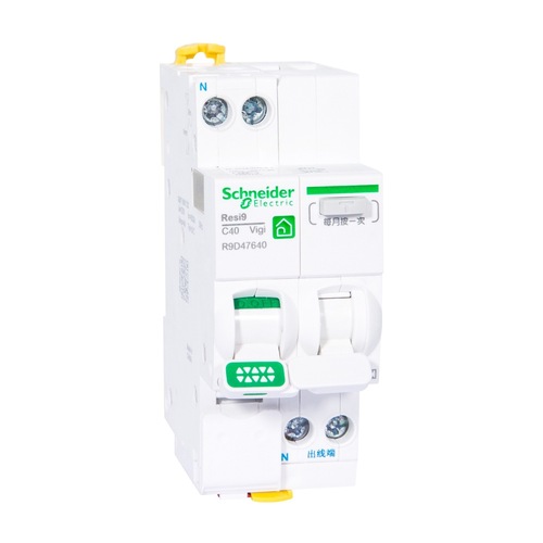 Schneider air switch with leakage protector R9 air switch 40 circuit breaker 4P household 2P 63A electric gate