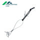 Steel Wire Chain Steel Wire Connector Elastic Rope Connector Tent Canopy Camping Tent Fixing Metal Fittings