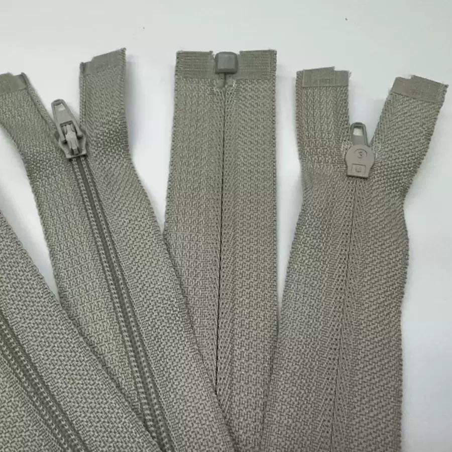 3号尼龙开口拉链 注塑开口 防晒衣服专用 定制批发轻便轻盈带锁