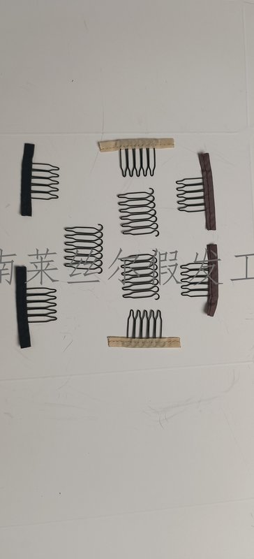 かつら補助材料ネット帽クリップ鋼叉髪櫛ネット帽髪櫛スプリング櫛ネット帽カード鋼叉髪飾り櫛ヘアピン|undefined