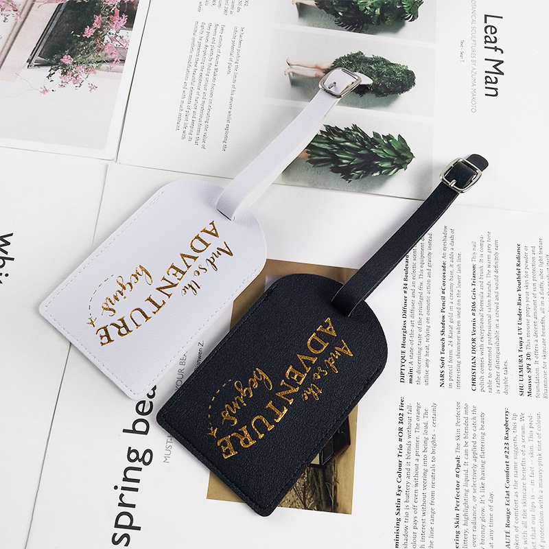 Transfronterizos maleta spot tarjeta de envío pasaporte cubierta de cuero personalizado pareja pasaporte de boda bolsa personalizada etiqueta de equipaje