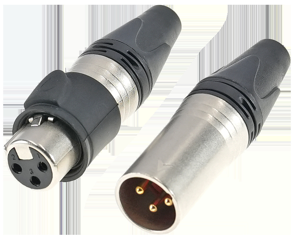 Cabeza de cañón de audio HF enchufe de alimentación iluminación de escenario pantalla micrófono XLR equilibrio image 13