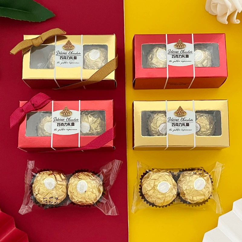 Шоколад Ferrero, 2 шт., 3 шт., 6 шт. в коробке, готовый продукт с сахаром, свадебные конфеты, сувениры для гостей, праздничные подарки