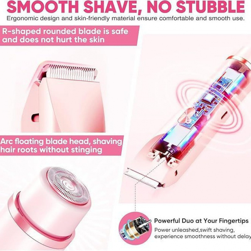 (Cross-border trading), waterproof double-sided razor full body, hair removal 3