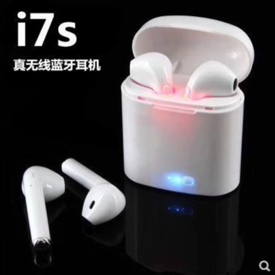 Беспроводные мини-наушники, объемные затычки с зарядкой, 7S, Bluetooth, Intel Core i7
