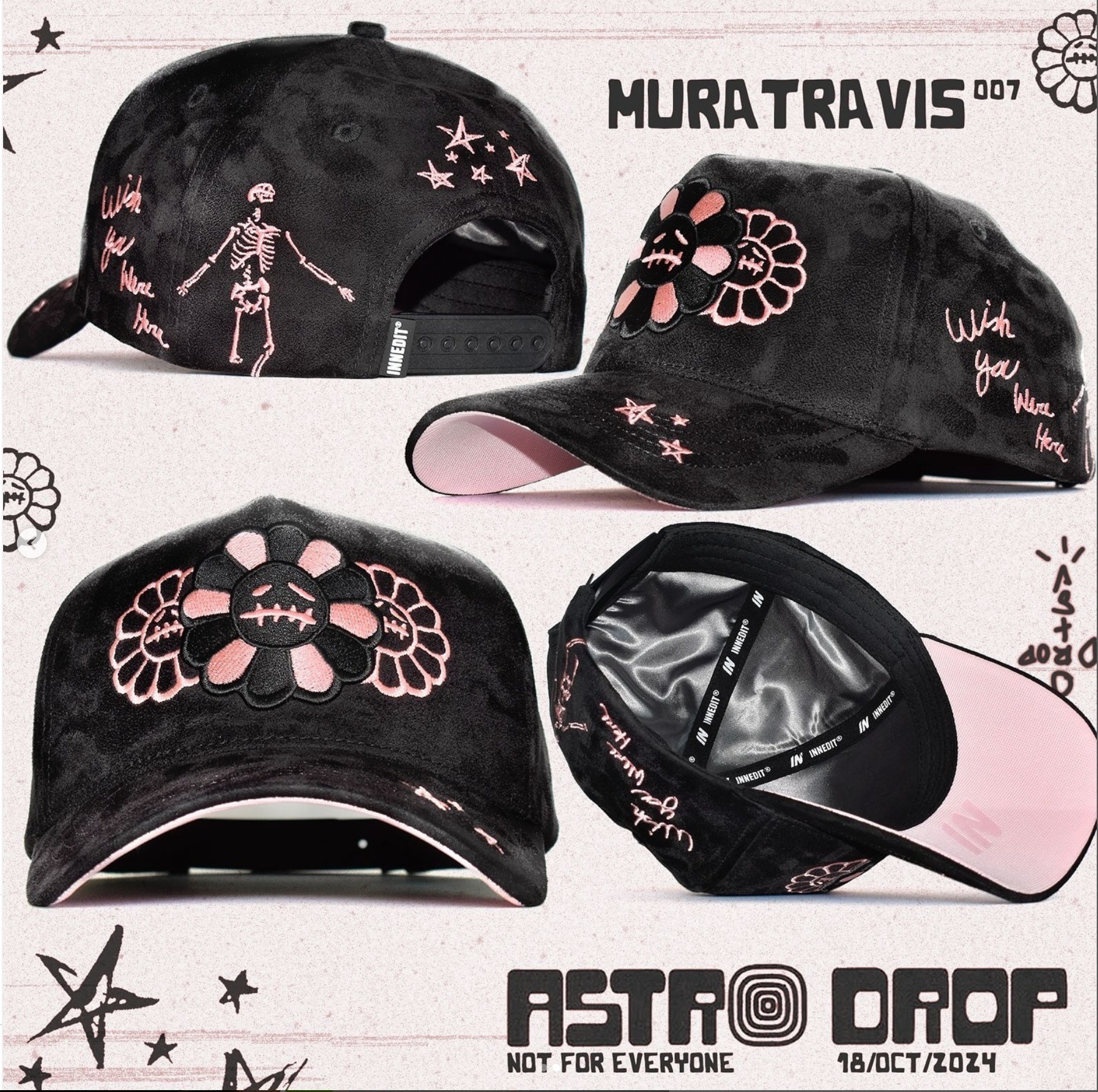 2025 explosión spot DANDY moda hip-hop tendencia gorra gorra de béisbol ajustable comercio exterior transfronterizo al por mayor