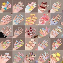 夏季多巴胺发夹女高级感精致义乌小商品发卡头饰前额刘海夹鸭嘴夹