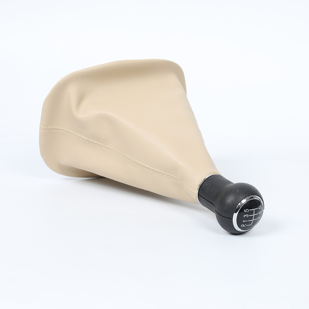 Funda Protectora de Cuero Beige para Palanca de Cambios, Compatible con Volkswagen Passat B5, Accesorios para Palanca de Cambios image 3