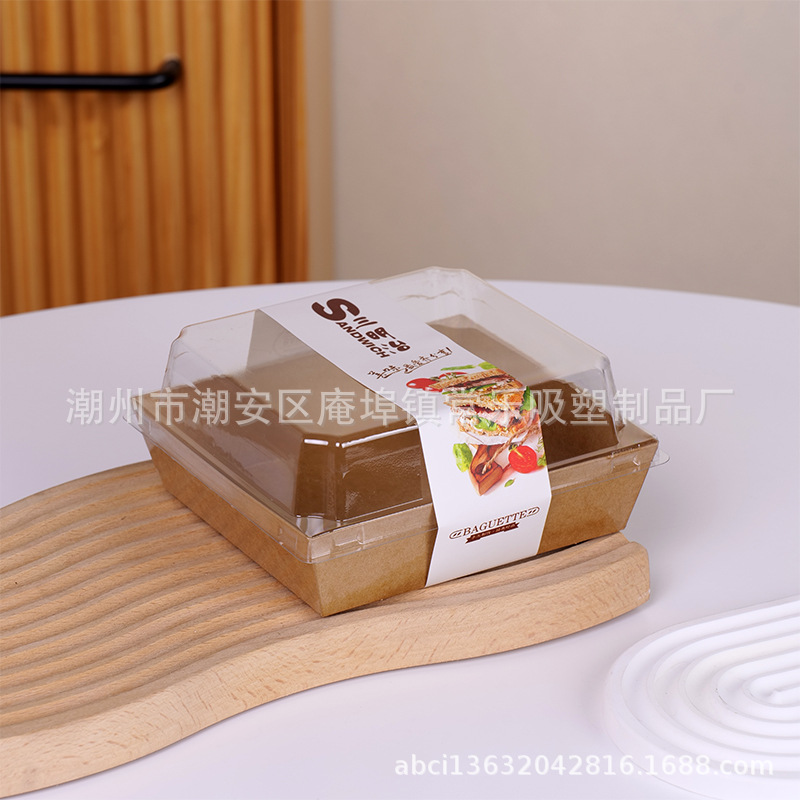 Квадратный большой 02 воловья кожа сэндвич наклейка (белый)