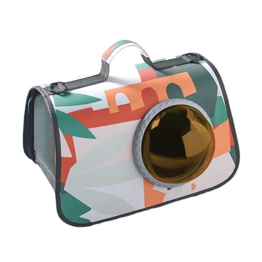 Pet supplies cat bag go out transparent space cover aviation case small cat handbag pet backpack wholesale