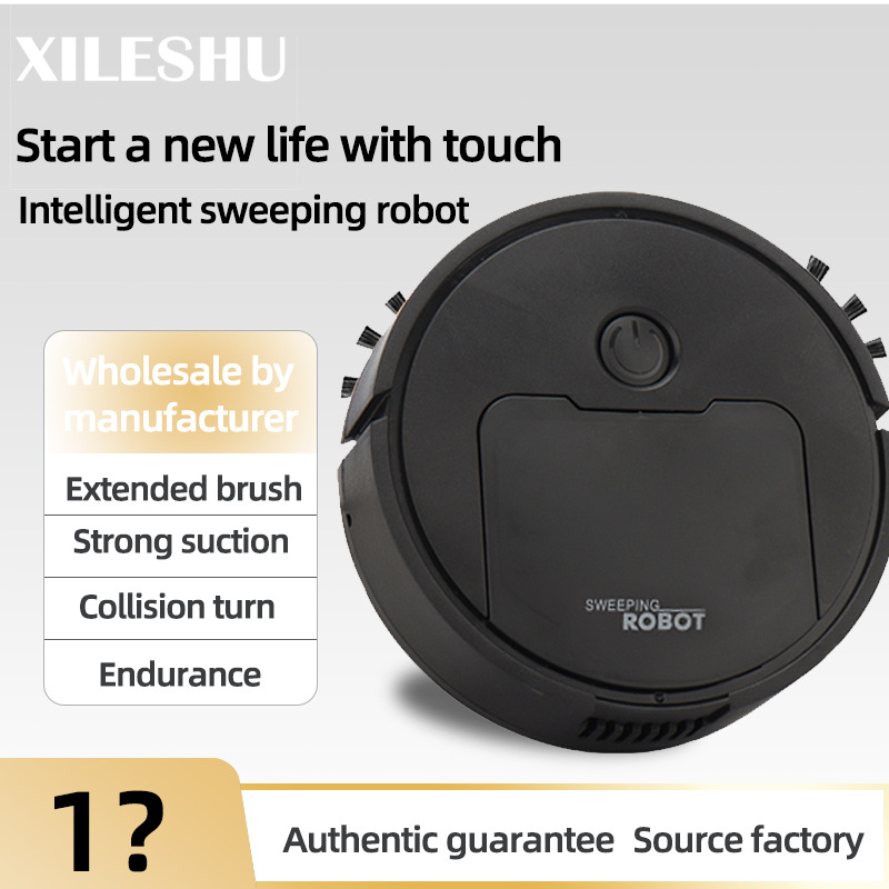 Drenaje transfronterizo de bajo costo robot de barrido automático barrido de succión perezoso máquina barredora inteligente tres en uno