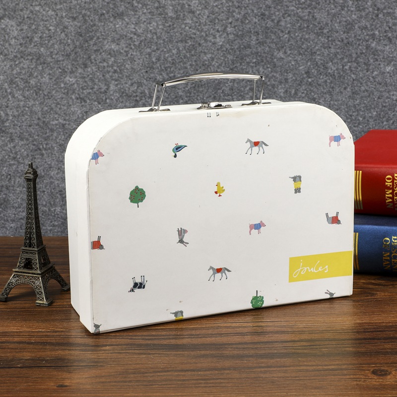 卡通可爱伴手礼盒手提包装盒创意小清新礼品包装盒批发