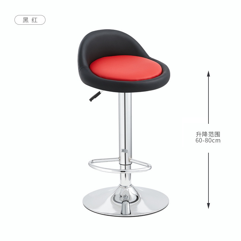 Fábrica directa silla de bar silla de bar elevación silla giratoria silla de respaldo silla casera alta silla de cajero image 12