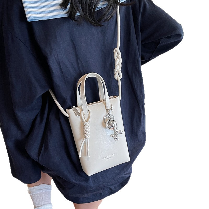 Mini borsa a tracolla donna versatile borsa a secchiello trendy_voghion.com